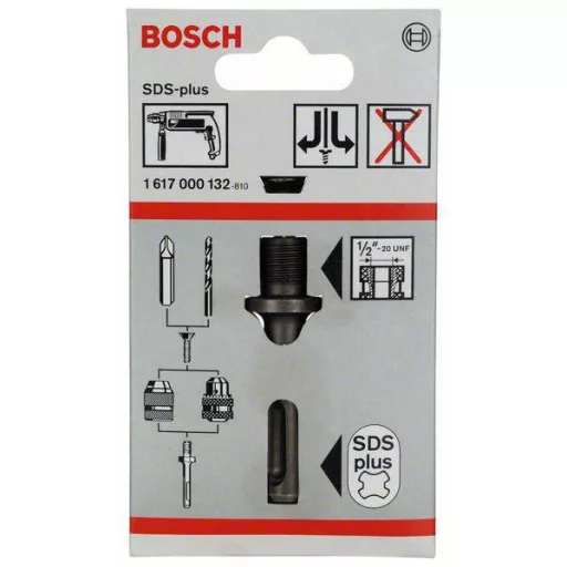 SDS-plus befogószár fúrótokmányhoz - 1/2-20 UNF Bosch 1617000132