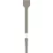 Bosch Accessories 1618630007 Bosch Power Tools Ásó véső 50 mm Teljes hossz 400 mm Hengeres befogószár 1 db