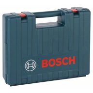  Bosch Accessories Kunststoffkoffer für Einhandwinkelschleifer GWS 2605438170 Gép hordtáska Műanyag Kék (H x Sz x Ma) 360 x 445 x 123 mm