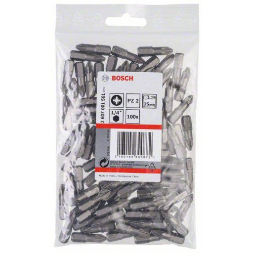 Bosch Accessories 2607001561 Kereszthornyú bit PZ 2 C 6.3 100 db