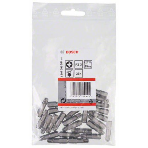 Bosch Accessories 2607001564 Kereszthornyú bit PZ 3 C 6.3 25 db