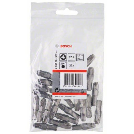 Bosch Accessories 2607001567 Kereszthornyú bit PZ 4 C 6.3 25 db