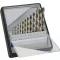 Bosch Accessories 2607019926 HSS Fém spirálfúró készlet 13 részes Kobalt DIN 338 Hengeres befogószár 1 készlet