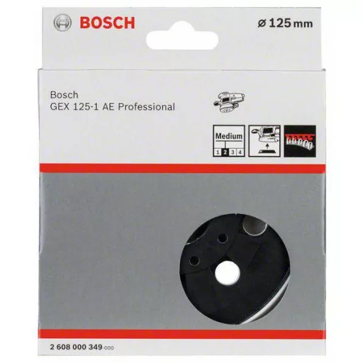 Bosch Accessories 2608000349 Csiszolótányér - weich, 125 mm Ø 125 mm