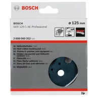   Bosch Accessories 2608000352 Csiszolótányér - hart, 125 mm Ø 125 mm Alkalmas Excentrikus csiszológép GEX 125-1 AE