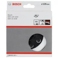   Bosch Accessories 2608601118 Csiszolótányér - weich, 125 mm Ø 125 mm