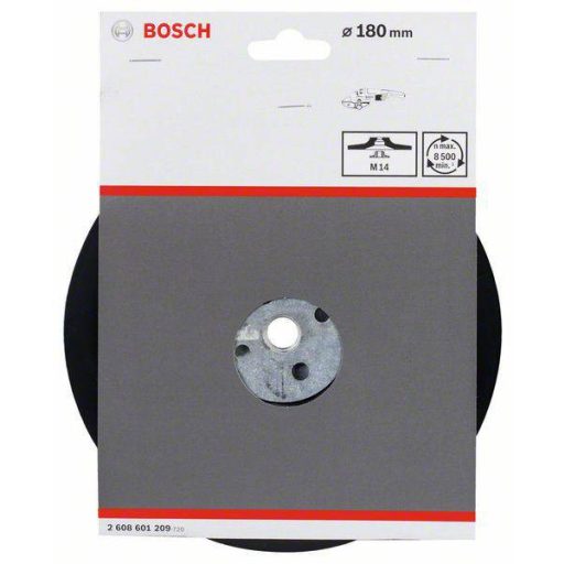 Bosch Accessories 2608601209 Alátéttányér - 180 mm, 8 500 U/min Ø 180 mm