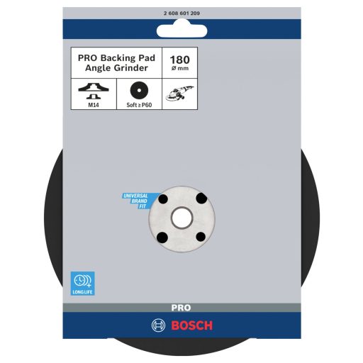 Bosch Accessories 2608601209 Alátéttányér - 180 mm, 8 500 U/min Ø 180 mm