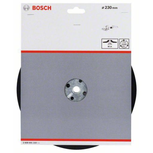 Bosch Accessories 2608601210 Alátéttányér - 230 mm, 6 650 U/min Ø 230 mm