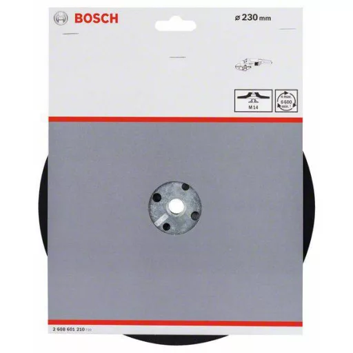 Bosch Accessories 2608601210 Alátéttányér - 230 mm, 6 650 U/min Ø 230 mm