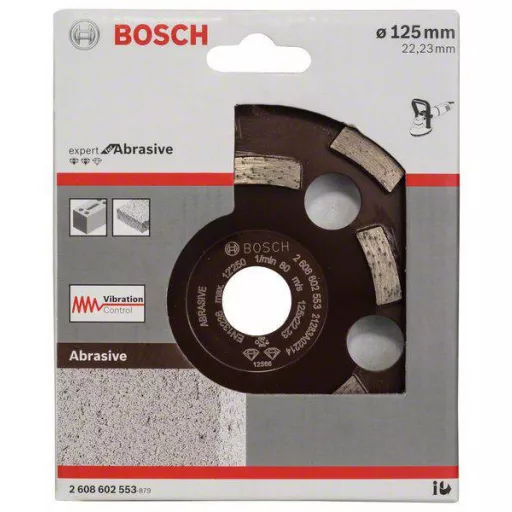 Bosch Professional NEW-4675 Expert for Abrasive gyémánt fazékkorong - 125 x 22,23 x 4,5 mm Bosch Power Tools 125 mm 1 db