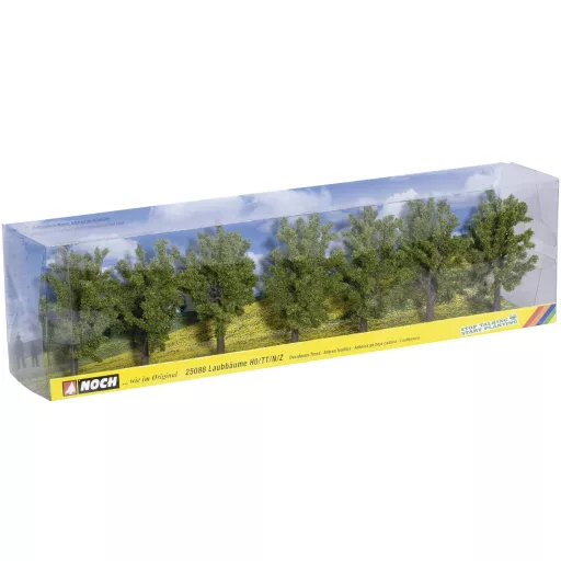 NOCH 25088 Fa csomag Lomberdő 80 - 80 mm Zöld 7 db