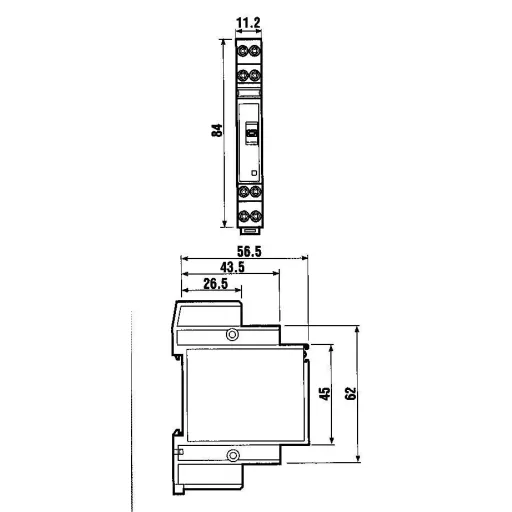 Szerelési jelfogó,19.21.0.024