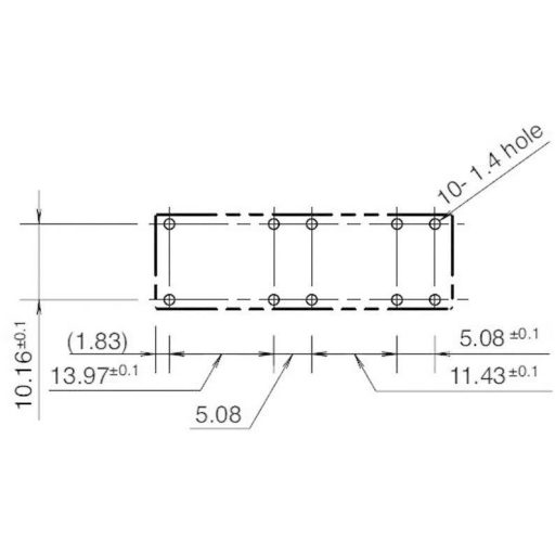 Kényszervezérelt relé RF1V érintkezőkkel 24 V/DC 3 záró /1 nyitó 6 A 30 V/DC/250 V/AC, Idec RF1V-3A1BL-D24