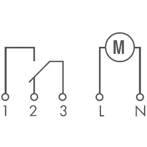 Mechanikus időkapcsoló óra előlapi szereléshez 230 V/50-60 Hz, 1 váltó 16 A 250 V/AC 4000 VA, Finder 12.31.8.230.0007