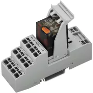   Csatlakozó aljzat ipari relével 4 váltó 50 mA, WAGO 858-518