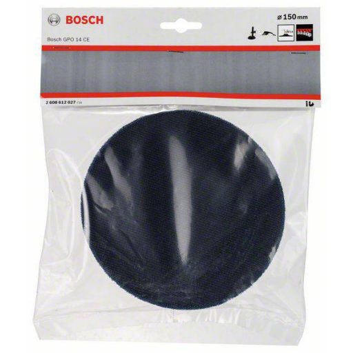 Bosch Accessories 2608612027 Csiszolótányér M 14, Ø 150 mm, tépőzárral - M 14, Ø 150 mm Ø 150 mm