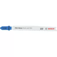   Bosch Accessories 2608638474 Szúrófűrészlap T 123 XF - Progressor for Metal 25 db