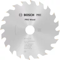   Bosch Accessories Optiline 2608640582 Keményfém körfűrészlap 130 x 20 x 2.4 mm Fogak száma (collonként): 20 1 db
