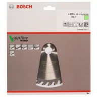   Bosch Accessories Optiline 2608640613 Keményfém körfűrészlap 190 x 20 x 2.6 mm Fogak száma (collonként): 36 1 db
