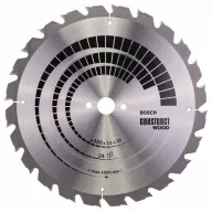   Bosch Accessories Construct Wood 2608640692 Keményfém körfűrészlap 350 x 30 x 3.5 mm Fogak száma (collonként): 24 1 db