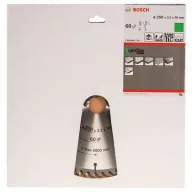   Bosch Accessories Optiline Wood 2608640729 Keményfém körfűrészlap 250 x 30 x 3.2 mm Fogak száma (collonként): 60 1 db