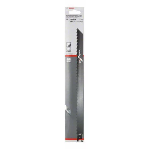 Bosch Accessories 2608652900 Szablyafűrészlap S 1211 K - Special for Ice Fűrészlap hossz 300 mm 5 db