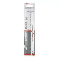   Bosch Accessories 2608654406 Szablyafűrészlap S 3456 XF - Progressor for Wood and Metal Fűrészlap hossz 200 mm 5 db