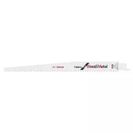   Bosch Accessories 2608656261 Szablyafűrészlap S 1111 DF - Heavy for Wood and Metal Fűrészlap hossz 225 mm 5 db