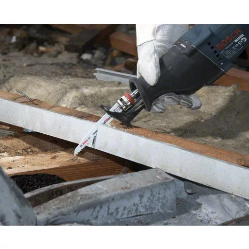 Bosch Accessories 2608657610 Szablyafűrészlap S 1110 VF - Heavy for Wood and Metal Fűrészlap hossz 225 mm 5 db