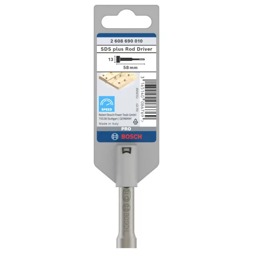Bosch Accessories 2608690010 Bosch Power Tools Szögbehajtó Teljes hossz 58 mm SDS-Plus 1 db