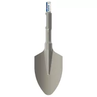   Bosch Accessories 2608690110 Bosch Power Tools Ásó véső 135 mm Teljes hossz 400 mm Hatlap szár 1 db