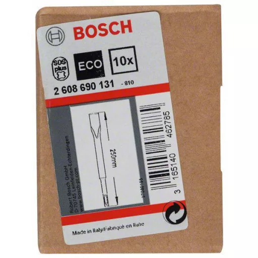 Bosch Accessories 2608690131 Lapos véső 20 mm Teljes hossz 250 mm SDS-Plus 10 db
