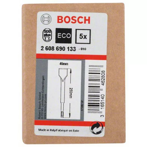 Bosch Accessories 2608690133 Ásó véső 40 mm Teljes hossz 250 mm SDS-Plus 5 db