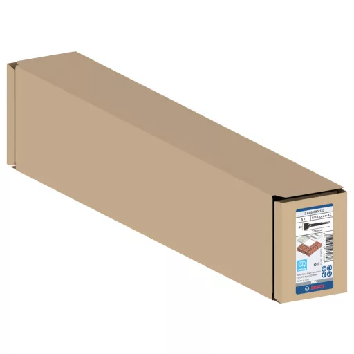 Bosch Accessories 2608690133 Ásó véső 40 mm Teljes hossz 250 mm SDS-Plus 5 db