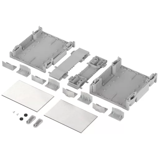 Bopla BOTEGO BO 32018 Asztali műszerdobozok (H x Sz x Ma) 196.9 x 174 x 110.92 mm ABS Élénk szürke (RAL 7035) 1 db