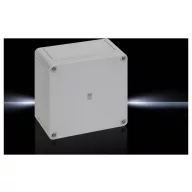   Installációs műszerdoboz 130 x 130 x 75 mm, polikarbonát, szürke (RAL 7035), Rittal PK 9510.000