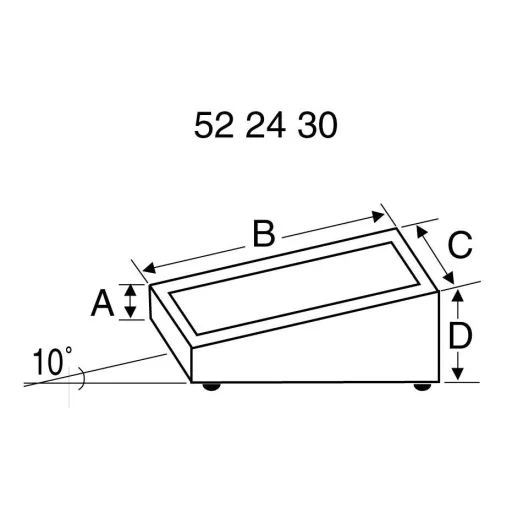 TEKO 104.9 Pultos műszerdobozok (H x Sz x Ma) 213 x 130 x 77 mm Műanyag, Alumínium Fekete, Ezüst 1 db