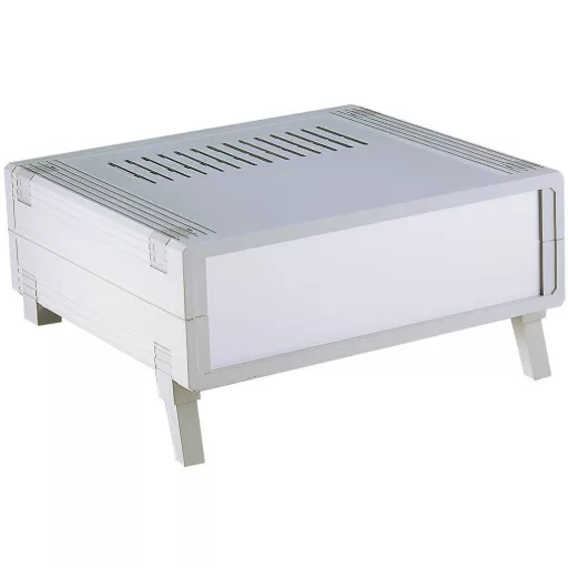 Pult műszerdoboz 223 x 72 x 199 mm, műanyag, világosszürke, Bopla UM 52011 L-50