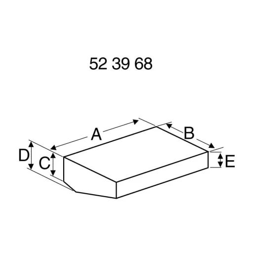 TEKO 364.8 Pultos műszerdobozok (A x B x C x D x E) 310 x 170 x 65 x 85 x 47 mm Műanyag Kék, Szürke, Ezüst 1 db