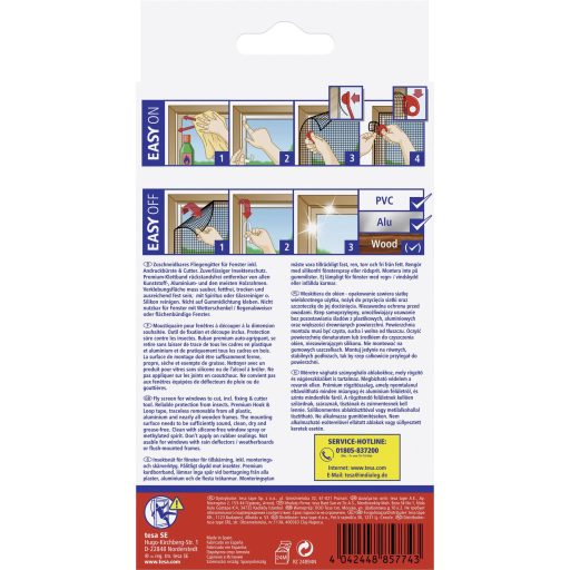 TESA Szúnyogháló padlóig érő ablakhoz, TESA® Insect Stop COMFORT 55918-21