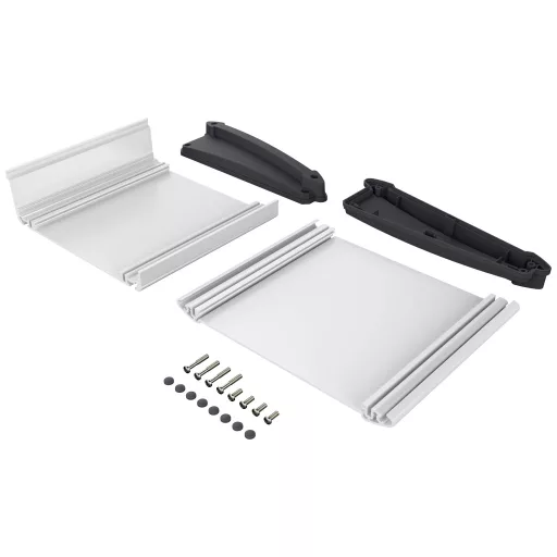 Pult műszerdoboz 150 x 181 x 53 mm, alumínium, grafitszürke, Bopla TOPLINE ATPH 1850-150