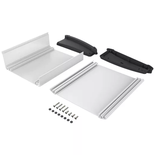 Pult műszerdoboz 200 x 181 x 68 mm, alumínium, grafitszürke, Bopla TOPLINE ATPH 1865-200