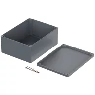   Bopla EUROMAS A 185 01185000 Ipari ház 400 x 310 x 181 Alumínium Ezüstszürke (RAL 7001) 1 db
