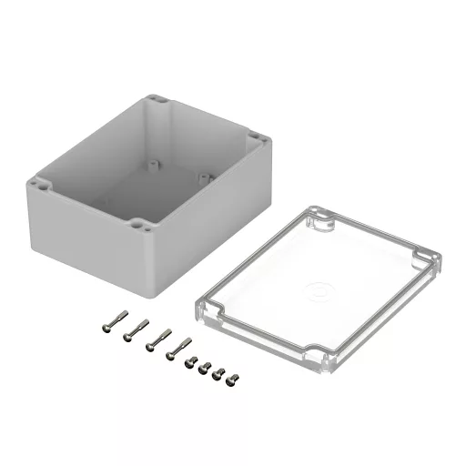 Bopla Euromas ház M 2381 G polikarbonát (H x Sz x Ma) 160 x 120 x 75 mm, világosszürke