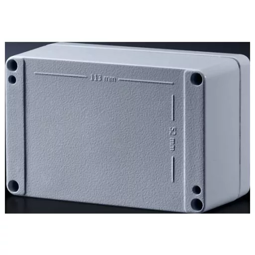 Rittal alumínium öntvény ház, GA - IP66 9106.210 (Sz x Ma x Mé) 175 x 80 x 57 mm, szürke (RAL 7001)