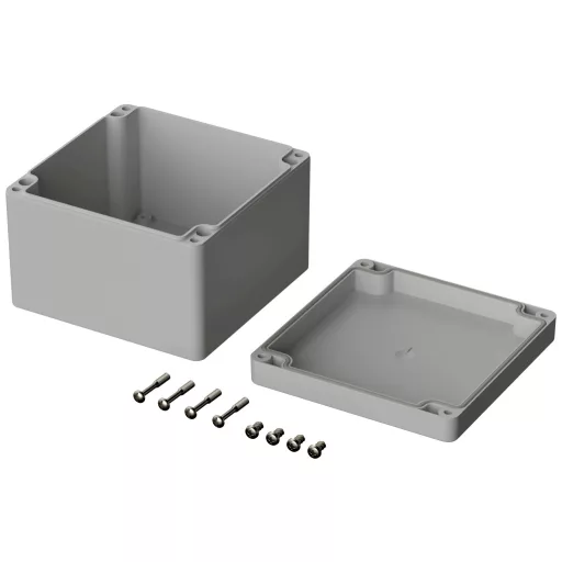 Bopla Euromas ház T 227 ABS (H x Sz x Ma) 122 x 120 x 85 mm, világosszürke