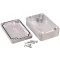 Hammond Electronics alu műszerház, IP66, 160x100x81 mm, natúr, 1550Z117
