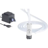   Hordó és gépszivattyú (gázolaj, dízel, hűtőfolyadék, gyenge lúgok, savak) 230/24V, 11,2 l/perc, 7m, Comet 1660.00.24