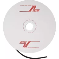   Tépőzár szalag bolyhos és horgos fél, 25 m x 10 mm, fekete, Velcro ONE-WRAP